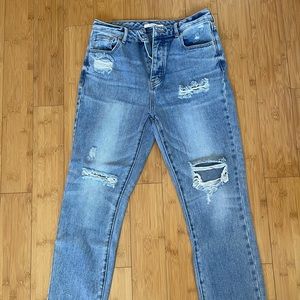 PACSUN Ripped Mom Jean
